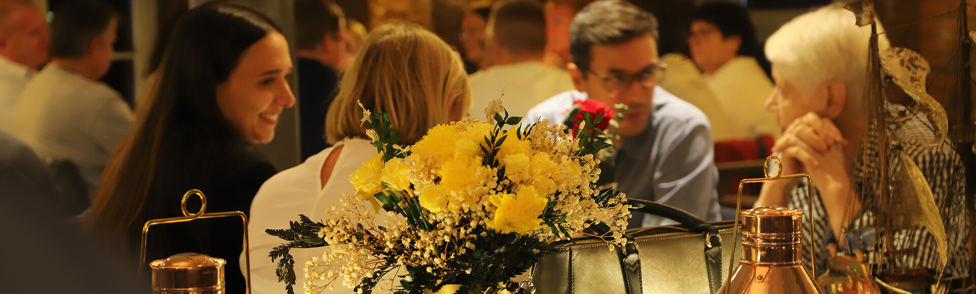 Voll besetztes Restaurant